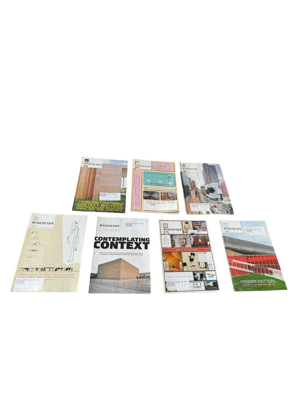 Architecture Magazine Lot 7 Jun-Dec 2003 AIA Architectural Design Gehry READ‎